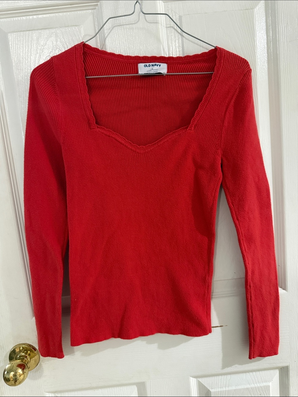Old Navy Square Neck Sweatshirt